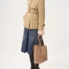 Torba typu tote Chloé Spin ze skóry licowej Torba typu tote Chloé Spin ze skóry licowej
