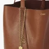 Torba typu tote Chloé Spin ze skóry licowej Torba typu tote Chloé Spin ze skóry licowej