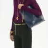 Torba typu tote Chloé Spin ze skóry licowej Torba typu tote Chloé Spin ze skóry licowej