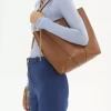 Torba typu tote Chloé Spin ze skóry licowej Torba typu tote Chloé Spin ze skóry licowej