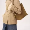 Torba typu tote Chloé Spin ze skóry zamszowej Torba typu tote Chloé Spin ze skóry zamszowej
