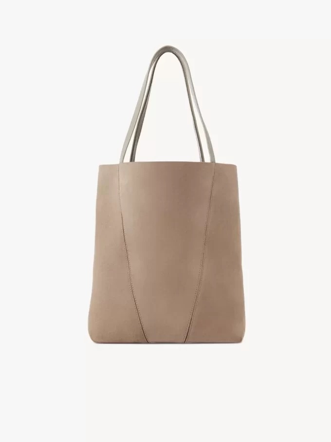 Torba typu tote Chloé Spin ze skóry zamszowej Torba typu tote Chloé Spin ze skóry zamszowej