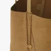 Torba typu tote Chloé Spin ze skóry zamszowej Torba typu tote Chloé Spin ze skóry zamszowej