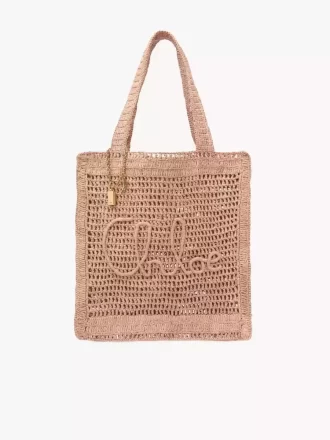Torba typu tote Summer Banana z rafii