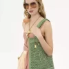 Torba typu tote Summer Banana z rafii Torba typu tote Summer Banana z rafii