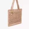 Torba typu tote Summer Banana z rafii Torba typu tote Summer Banana z rafii
