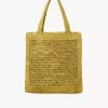 Torba typu tote Summer Banana z rafii Torba typu tote Summer Banana z rafii
