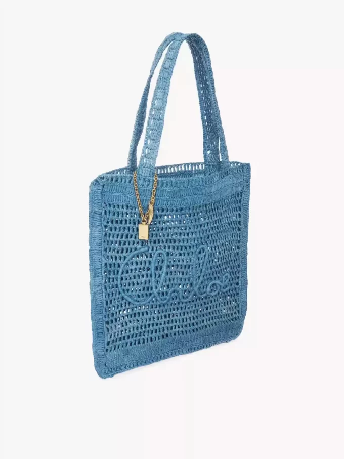 Torba typu tote Summer Banana z rafii Torba typu tote Summer Banana z rafii