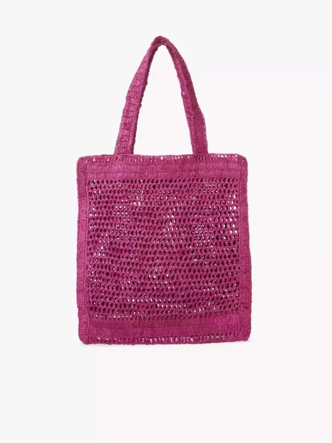 Torba typu tote Summer Banana z rafii Torba typu tote Summer Banana z rafii