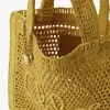 Torba typu tote Summer Banana z rafii Torba typu tote Summer Banana z rafii