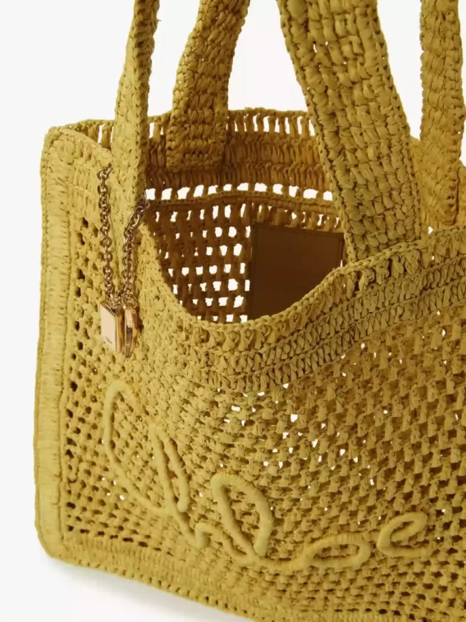 Torba typu tote Summer Banana z rafii Torba typu tote Summer Banana z rafii