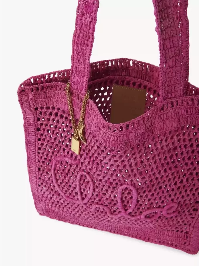 Torba typu tote Summer Banana z rafii Torba typu tote Summer Banana z rafii
