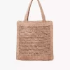 Torba typu tote Summer Banana z rafii Torba typu tote Summer Banana z rafii