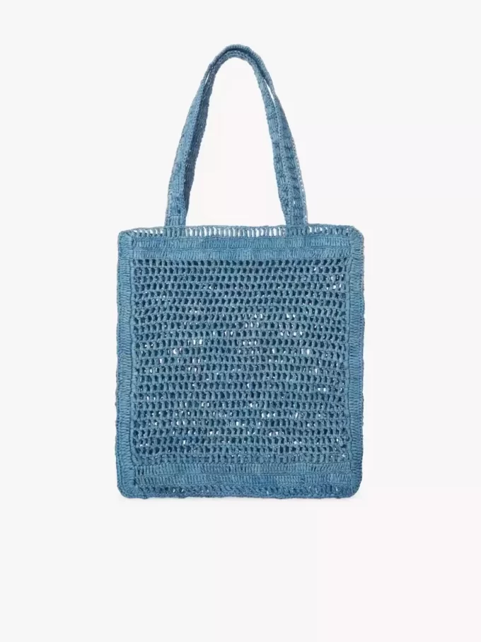 Torba typu tote Summer Banana z rafii Torba typu tote Summer Banana z rafii