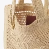Torba typu tote Summer Banana z rafii Torba typu tote Summer Banana z rafii