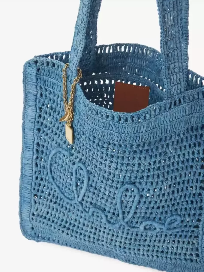 Torba typu tote Summer Banana z rafii Torba typu tote Summer Banana z rafii