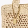 Torba typu tote Summer Banana z rafii Torba typu tote Summer Banana z rafii