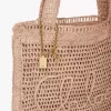Torba typu tote Summer Banana z rafii Torba typu tote Summer Banana z rafii