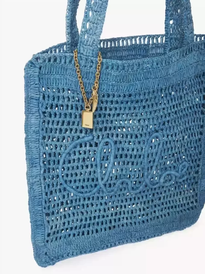 Torba typu tote Summer Banana z rafii Torba typu tote Summer Banana z rafii