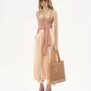 Torba typu tote Summer Banana z rafii Torba typu tote Summer Banana z rafii