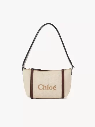 Torebka na ramię Chloé Carry z rafii