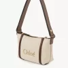 Torebka na ramię Chloé Carry z rafii Torebka na ramię Chloé Carry z rafii