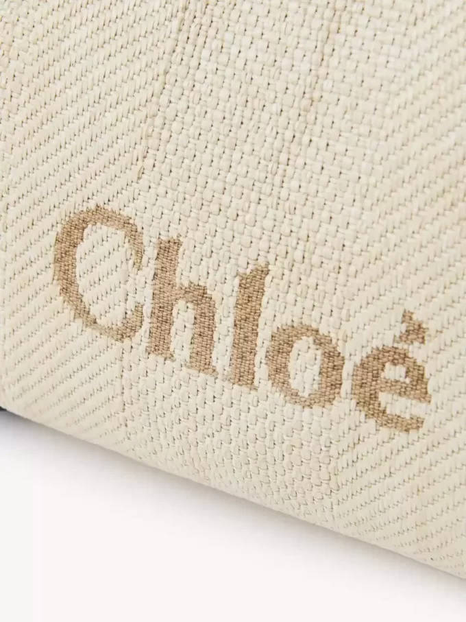Torebka na ramię Chloé Carry z rafii Torebka na ramię Chloé Carry z rafii