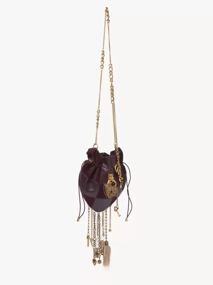 Torebka typu crossbody Château Treasures ze skóry licowej i zamszowej Torebka typu crossbody Château Treasures ze skóry licowej i zamszowej