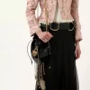 Torebka typu crossbody Château Treasures ze skóry licowej i zamszowej Torebka typu crossbody Château Treasures ze skóry licowej i zamszowej