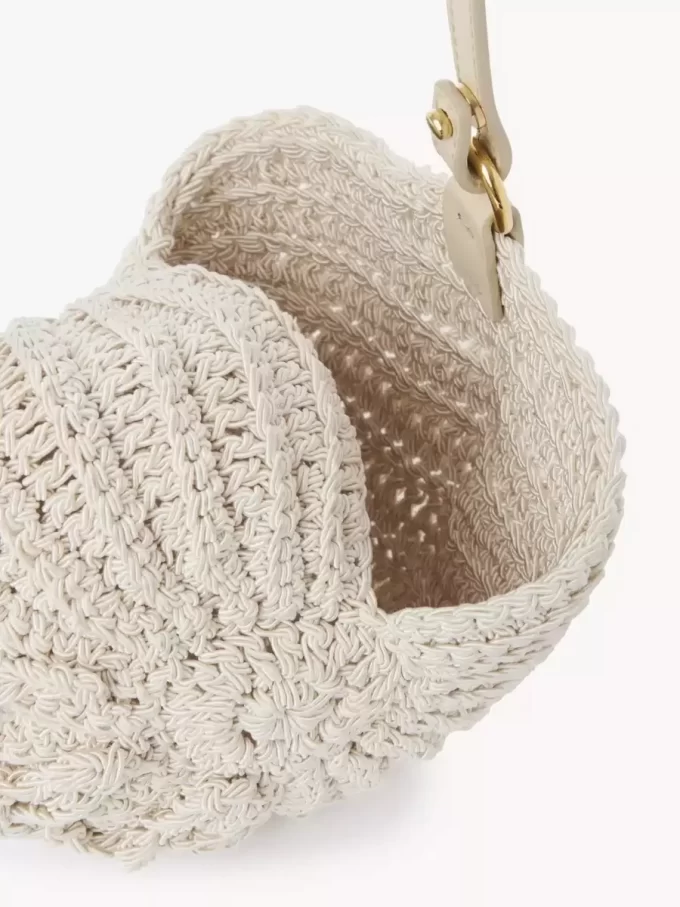 Torebka typu crossbody „Sea Treasures” wykonana na szydełku Torebka typu crossbody „Sea Treasures” wykonana na szydełku