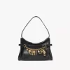 Torebka typu hobo Chloé Charms z błyszczącej skóry Torebka typu hobo Chloé Charms z błyszczącej skóry