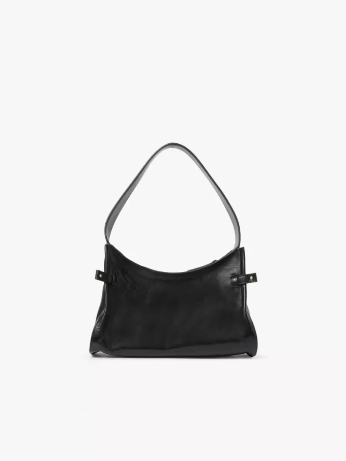 Torebka typu hobo Chloé Charms z błyszczącej skóry Torebka typu hobo Chloé Charms z błyszczącej skóry